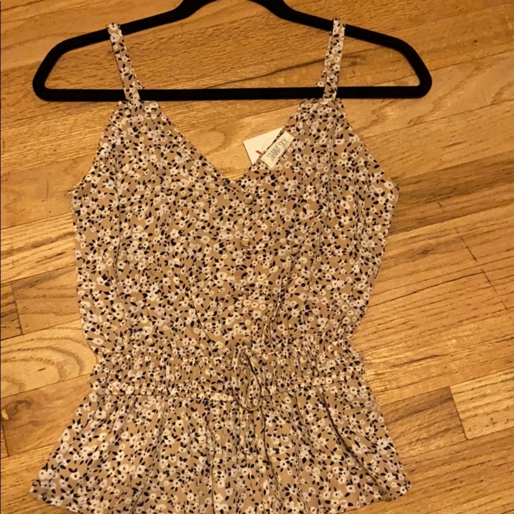Flora tank top